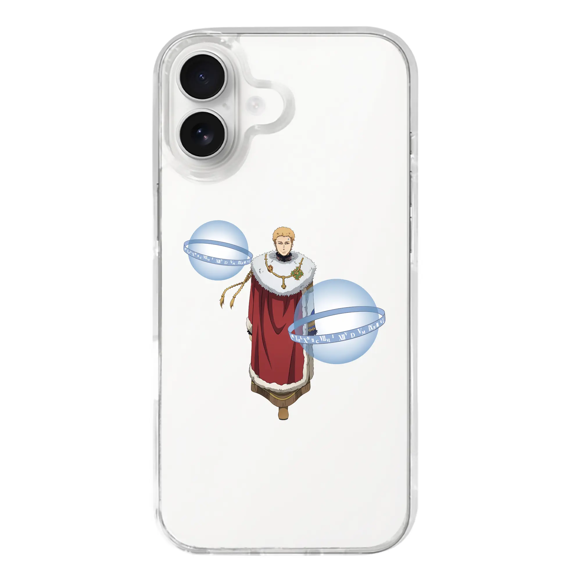 ブラッククローバー グッズ ユリウス・ノヴァクロノ - iPhone 17シリーズ 透明スマホケース – 薄型・耐衝撃・精密フィット保護カバー